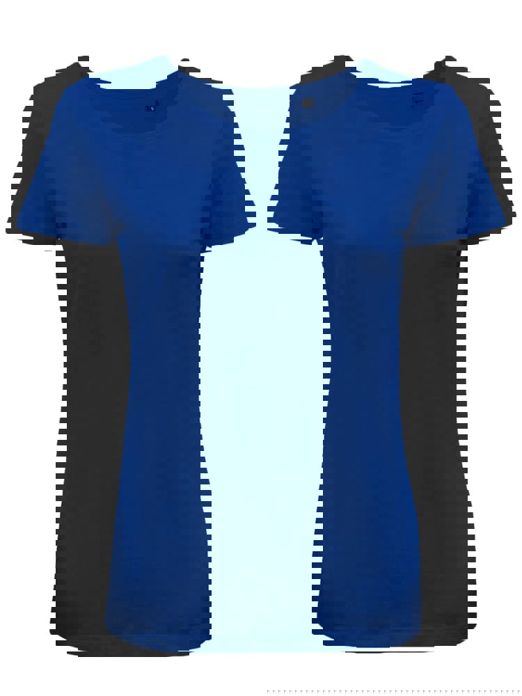 BS Moon Damen-T-Shirt, 150 g/m2, 100 % Bio-Baumwolle - royalblau