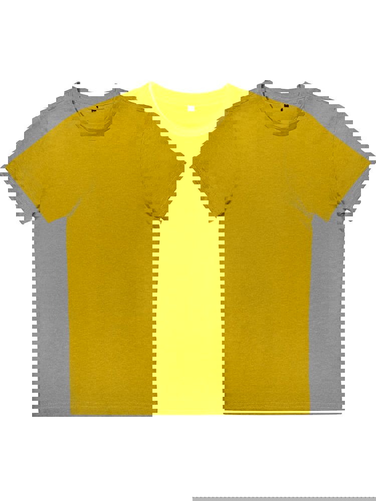 BS Moon Kinder-T-Shirt, 150 g/m2, 100 % Bio-Baumwolle - Senfgelb