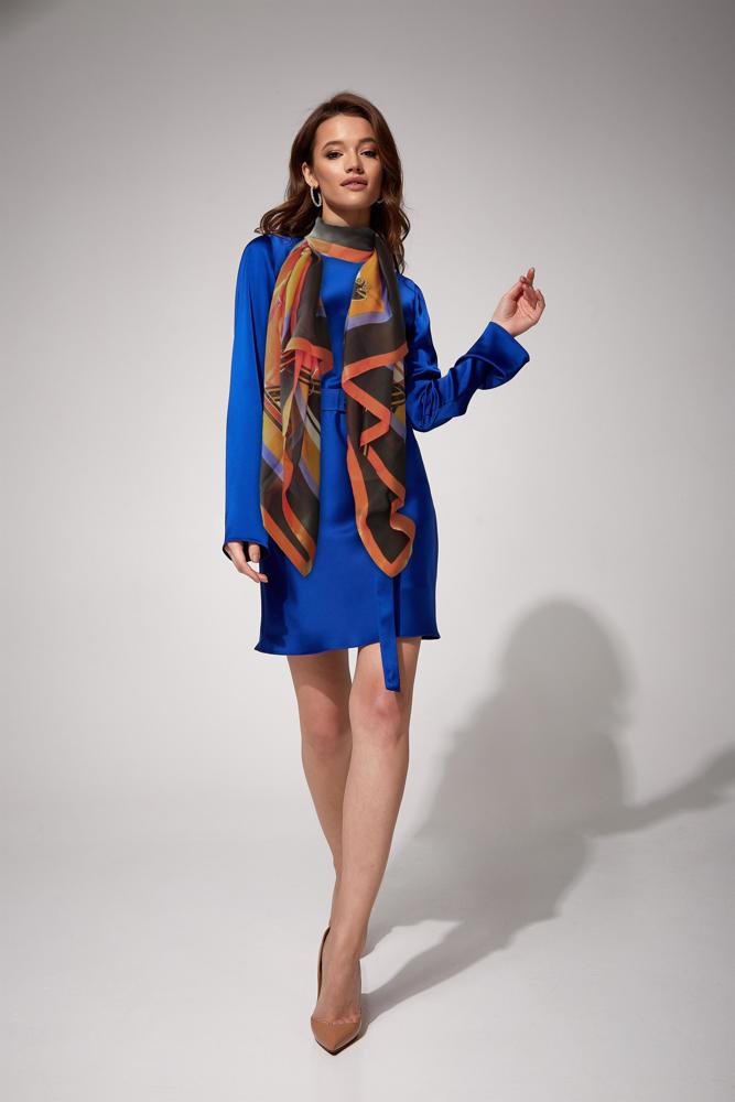 Elegante Damen Schals Pashmina Schals für Corporate Look, Freizeit, Abendkleid, Größe: 90 x 180 - Orange