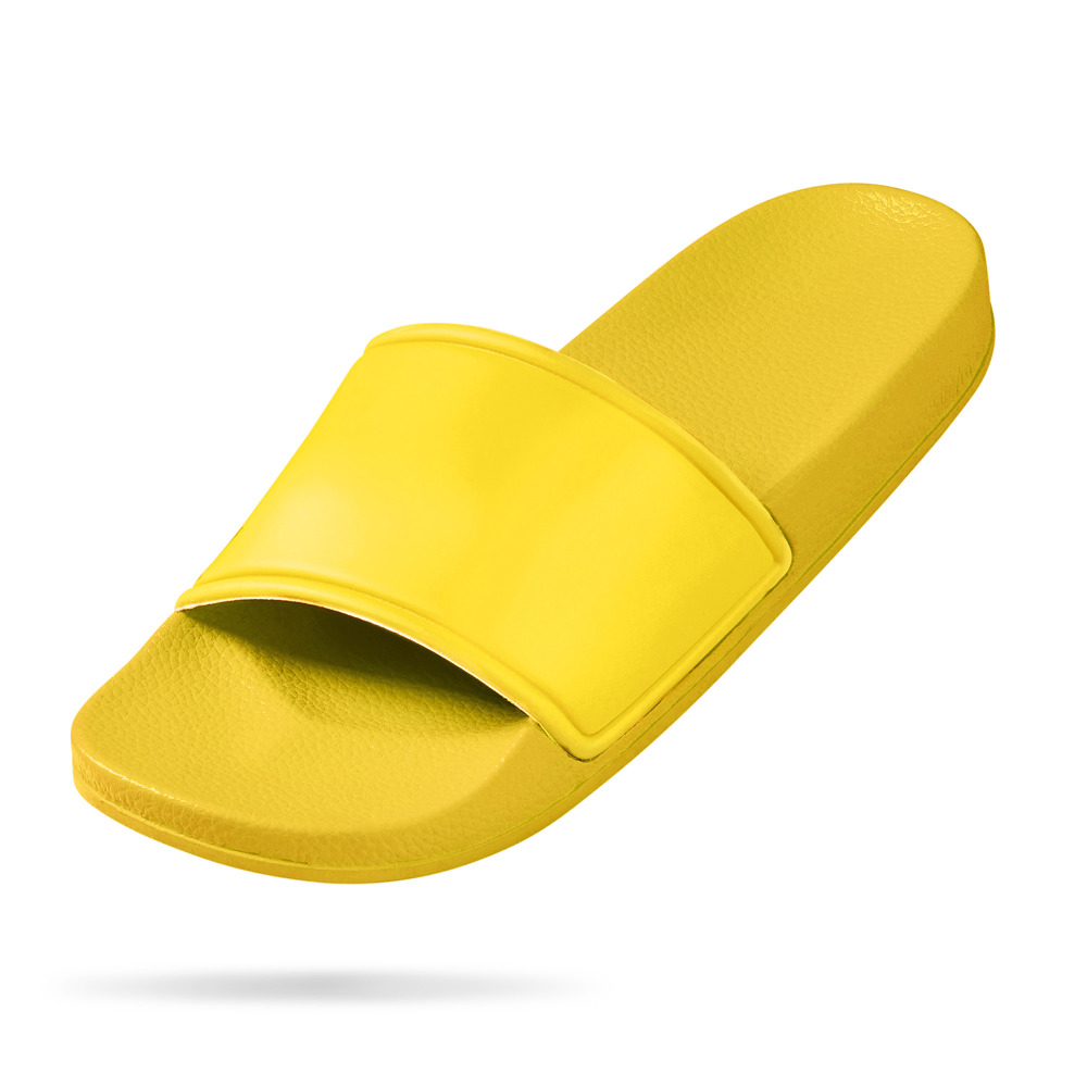 Badelatschen Unveredelt Classic - gelb