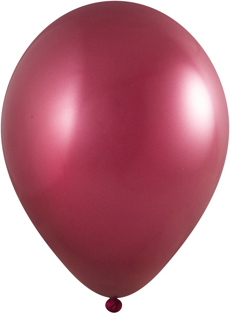 Ballons ohne Druck 85/95 cm - Ø 33 cm - 11 inch - Burgund Metallic (2441) (± PMS 209)