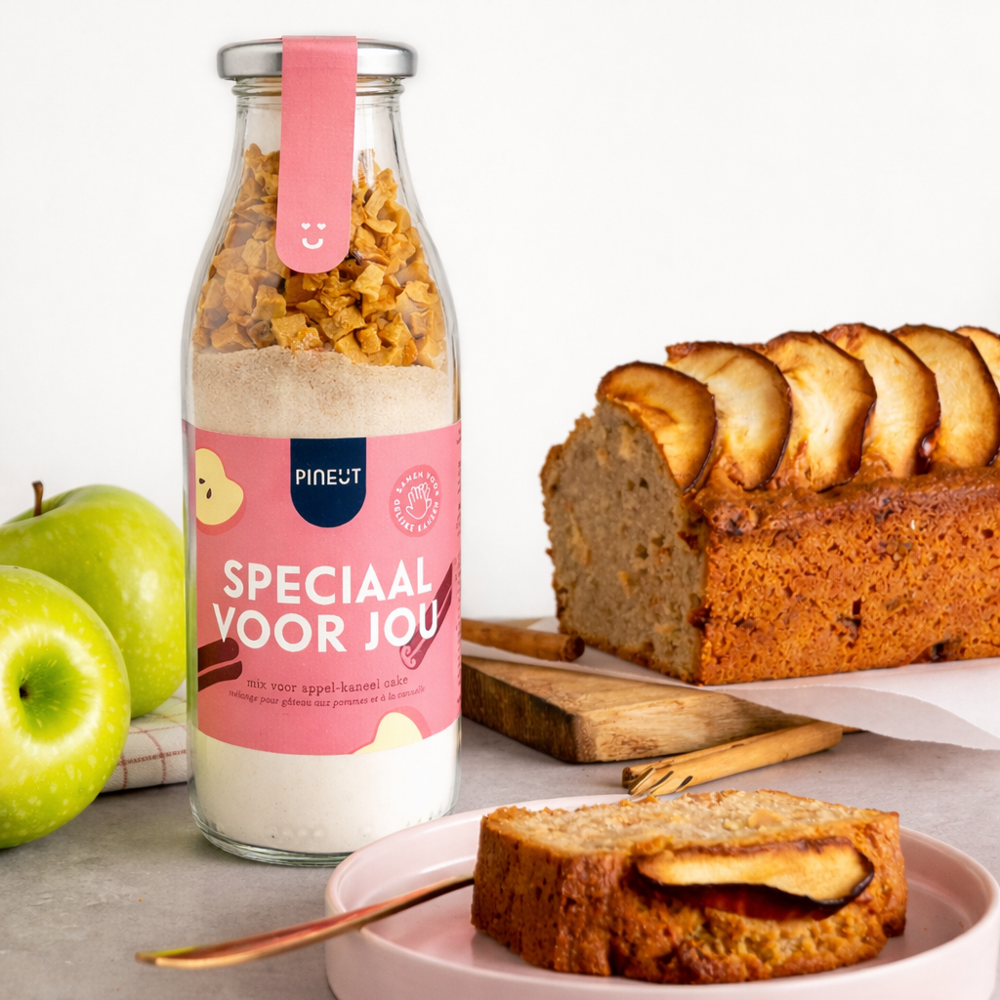 Apfel-Zimt-Kuchen | Speziell für dich | DIY-Kuchenmischung in der Flasche