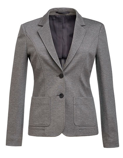 Brook Taverner - Women´s Slim Fit Jersey Jacket Libra - Grey