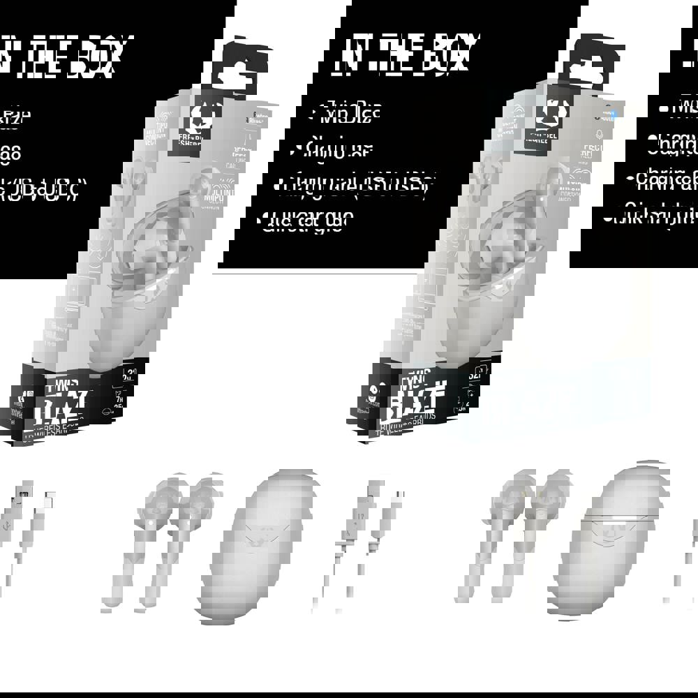 3TW2200 I Fresh 'n Rebel Twins Blaze - True Wireless earbuds with ENC