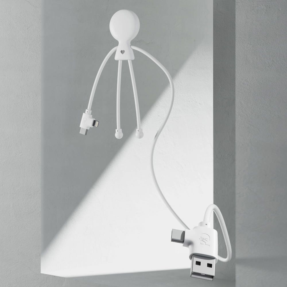2089 | Xoopar Mr. Bio Long Power Delivery Cable with data transfer