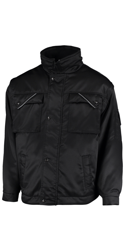 3-1 Jacke Moers - schwarz