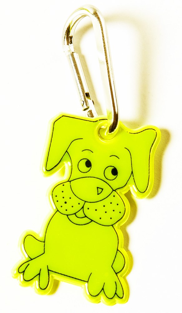 P93x - Fluo Sicherheits-Schlüsselanhänger