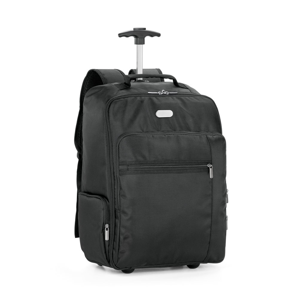 AVENIR. Laptop-Trolley-Rucksack 17'' aus 1680D und 300D Polyester