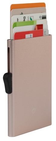 C-Secure RFID Kartenhalter - champagner