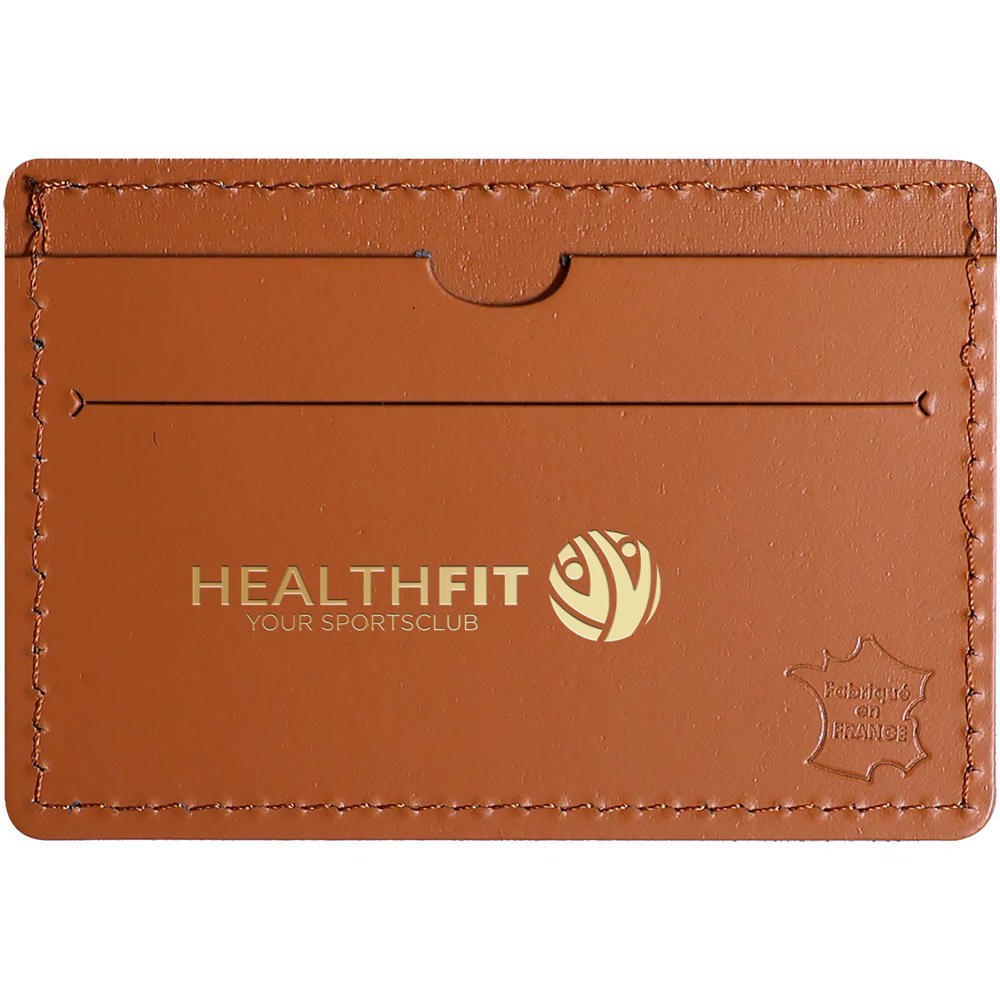 Citizen Green Tintin Kartenetui aus recyceltem Leder