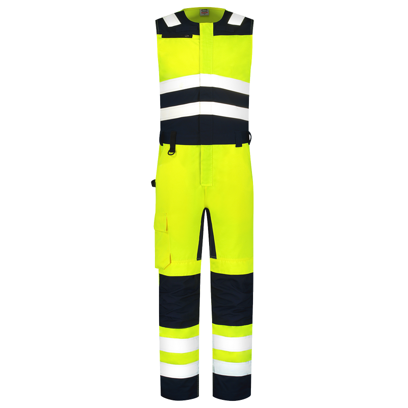 TRICORP Warnschutz Kombihose Bicolor - Fluor Yellow-Ink