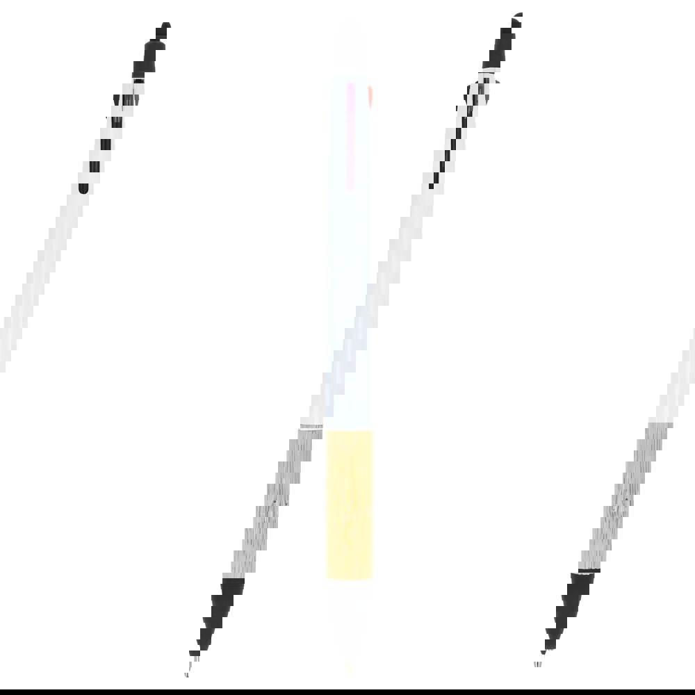 3-Farben-Stift mit Bambusgriff