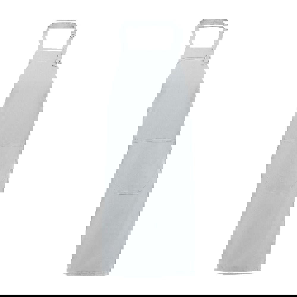 Latzschürze 75x85 cm - Grau (PMS 429c) / Grau