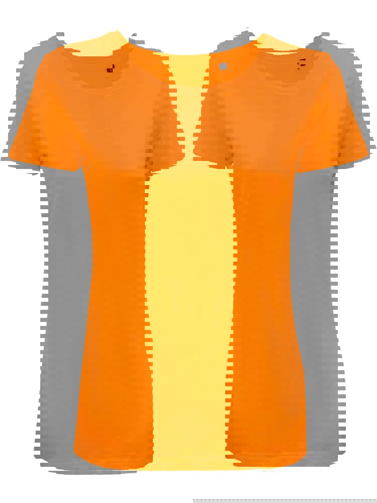 BS Moon Damen-T-Shirt, 150 g/m2, 100 % Bio-Baumwolle - Orange