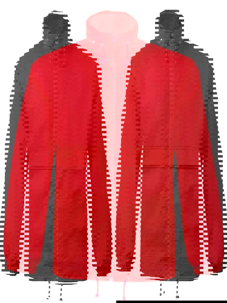 SP Wind Windjacke, 75 g/m2, 100 % Nylon - Rot (PMS 186c)