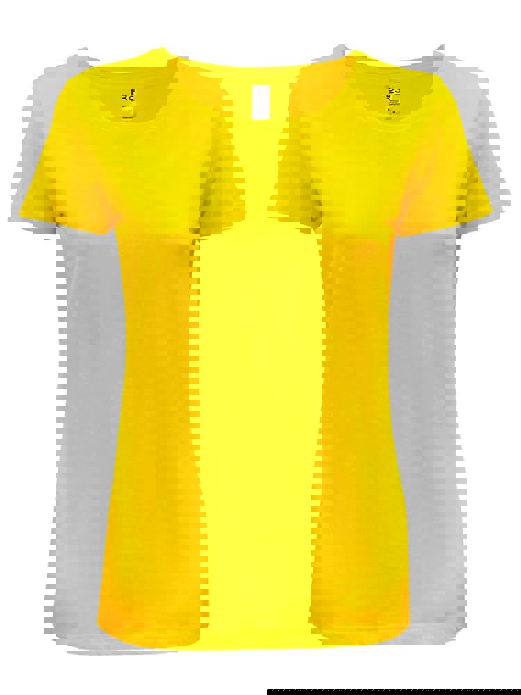 BS Evolution Damen-T-Shirt, 150 g/m2, 100 % Bio-Baumwolle - Gold