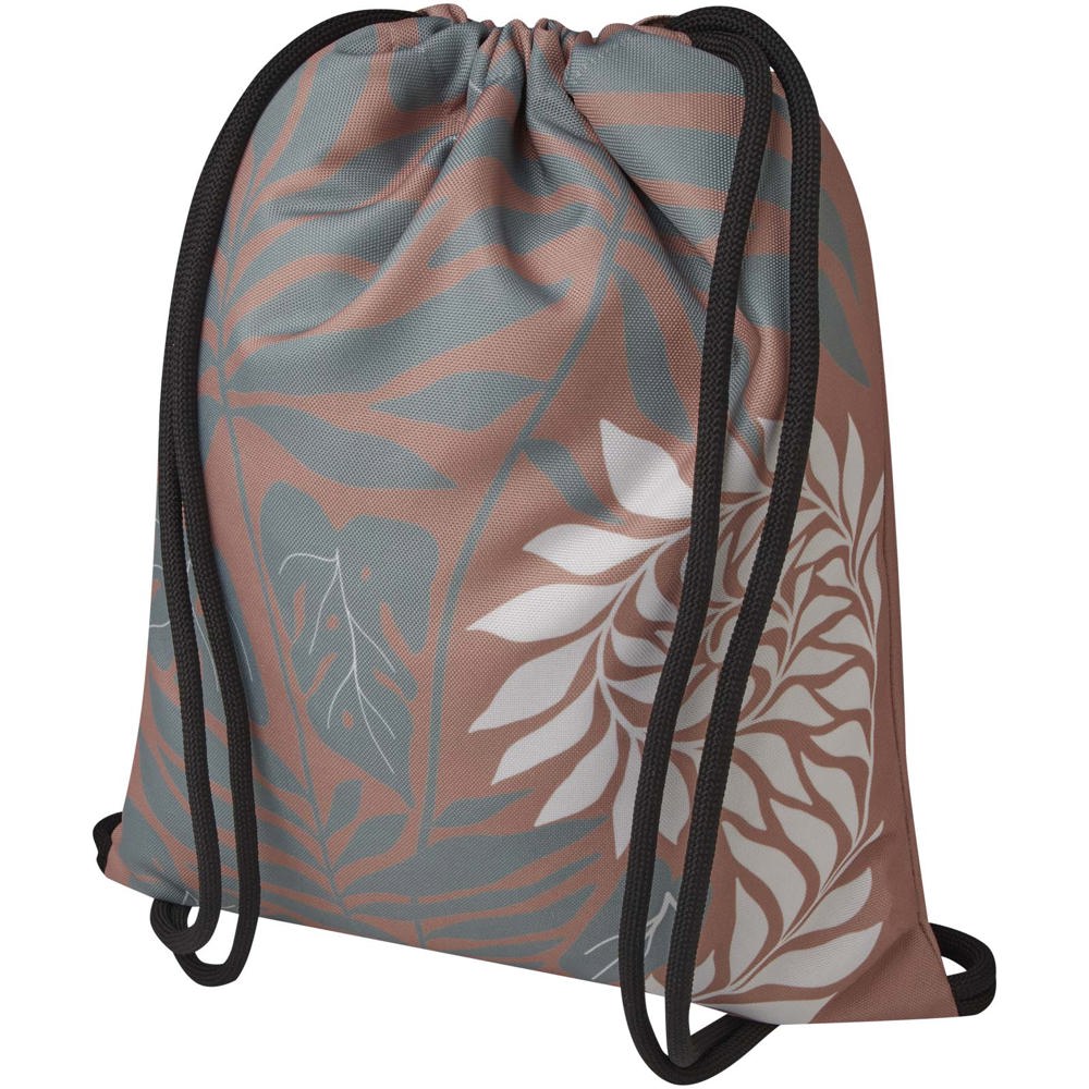 Clif RPET Sublimation Sportbeutel - schwarz, weiss