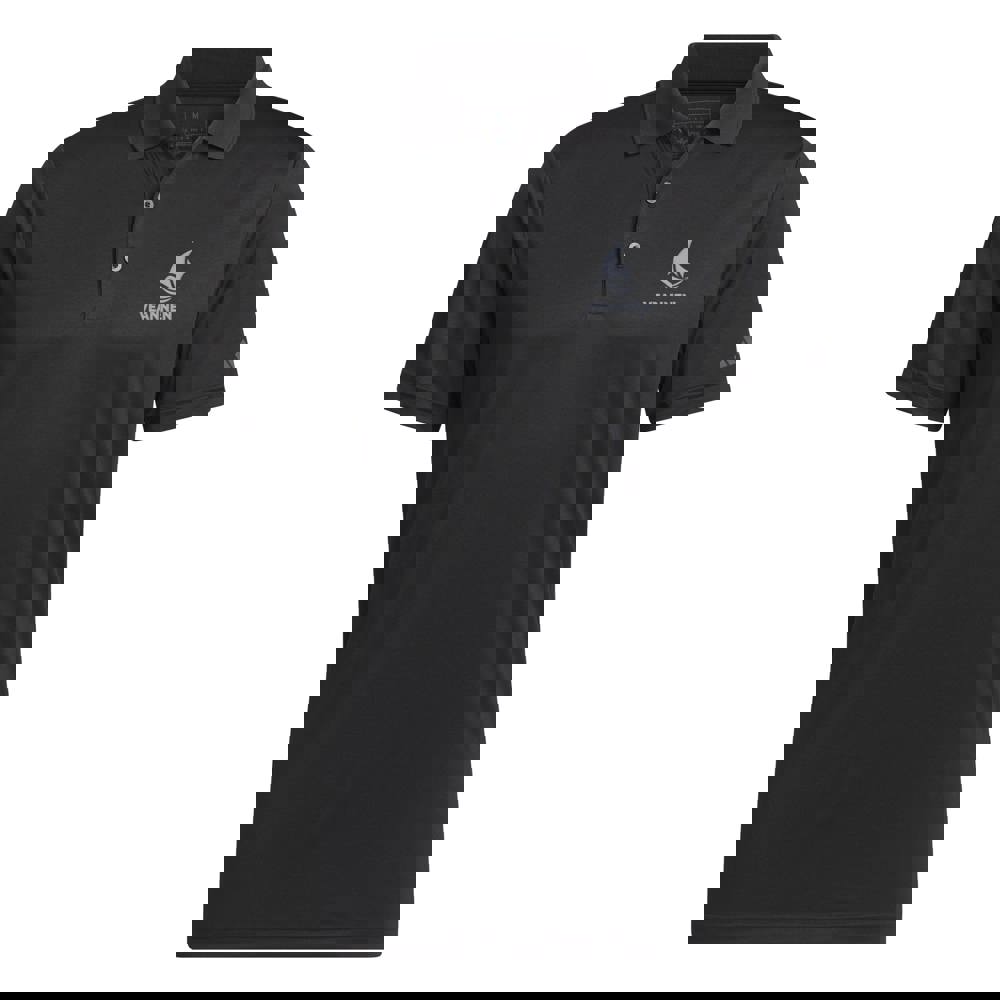 Adidas Polo Herren - schwarz