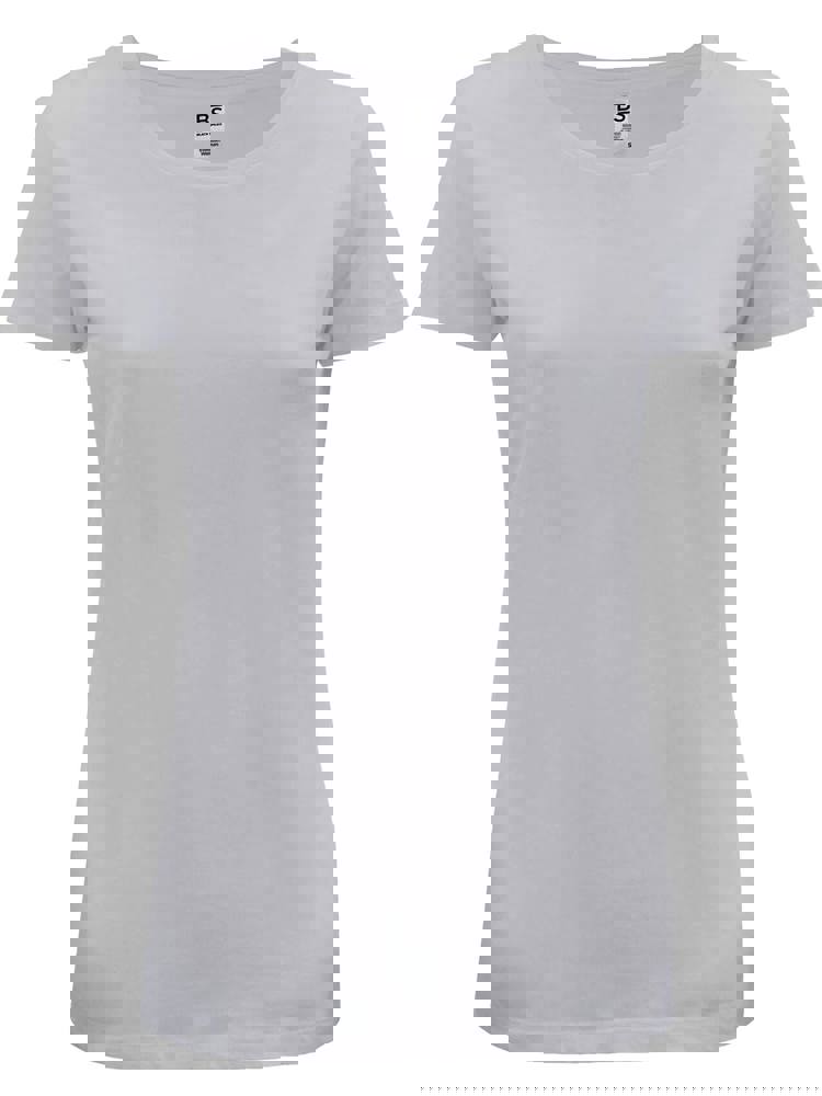 BS Evolution Damen-T-Shirt, 150 g/m2, 100 % Bio-Baumwolle - Zinc