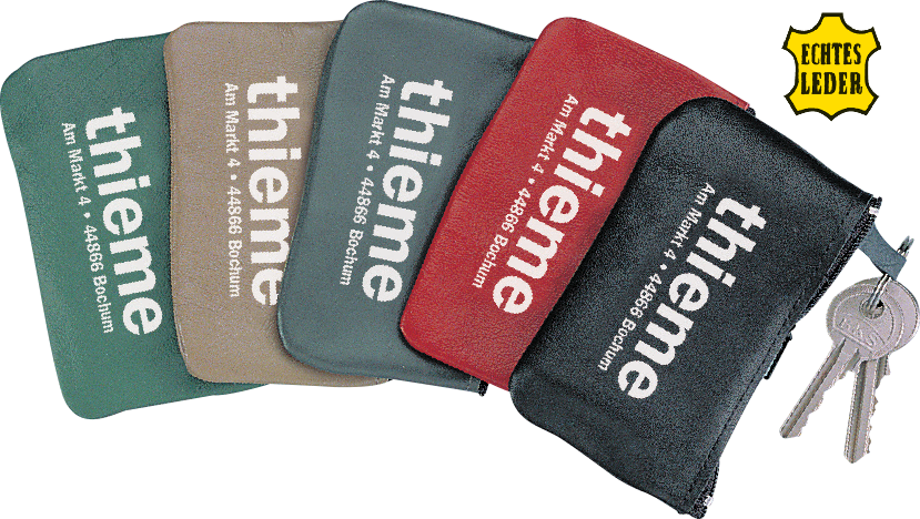 Lederschlüsseltasche LEONARDO