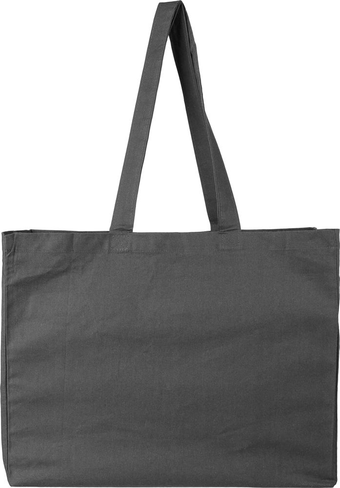 Baumwolle (180 g/m2) Einkaufstasche Maleya - grau