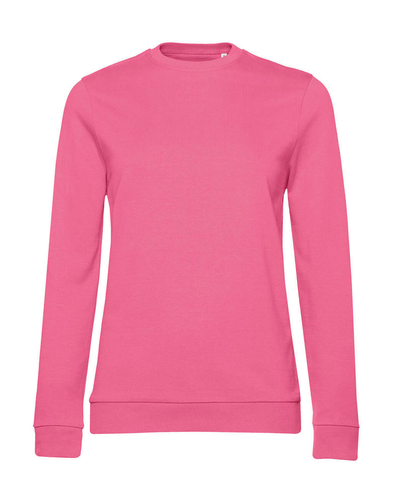 #Set In /women French Terry - Pink Fizz