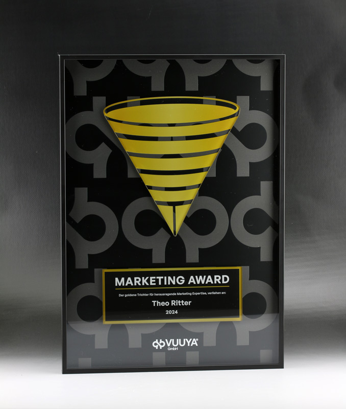 Frame Award, A3, Passepartout silber