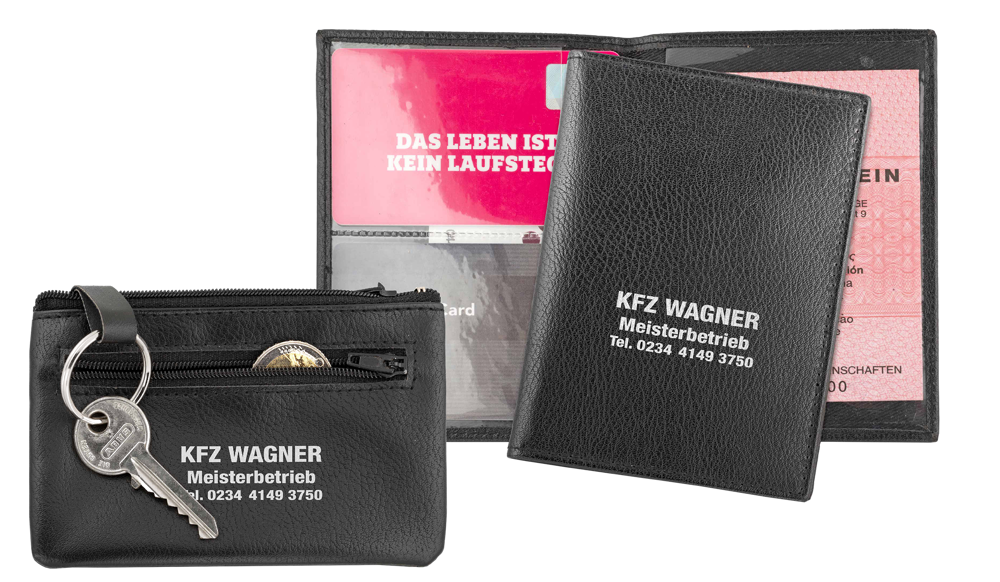 DUO MAXIM aus Ausweis- und Schlüsseltasche