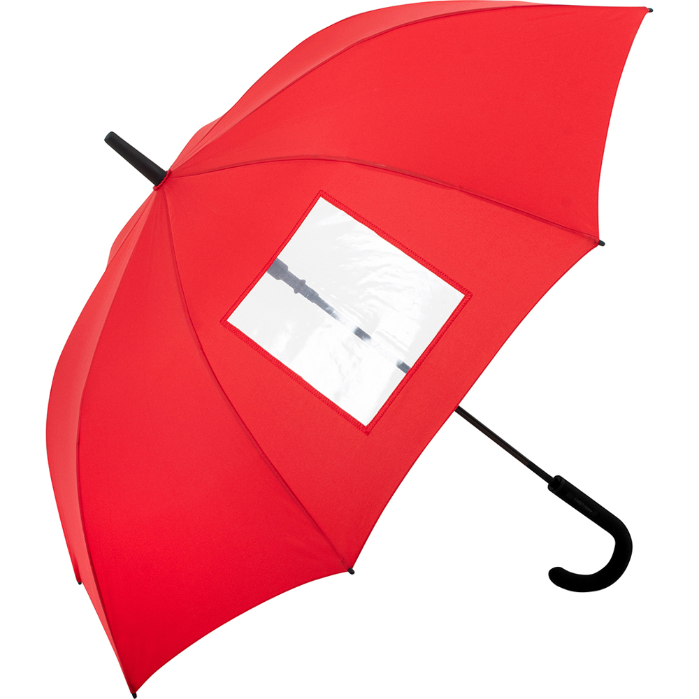 1119 AC-Stockschirm FARE® View - rot
