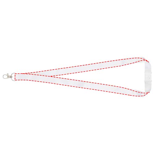 Addie Sublimation Lanyard mit Sicherheitsverschluss