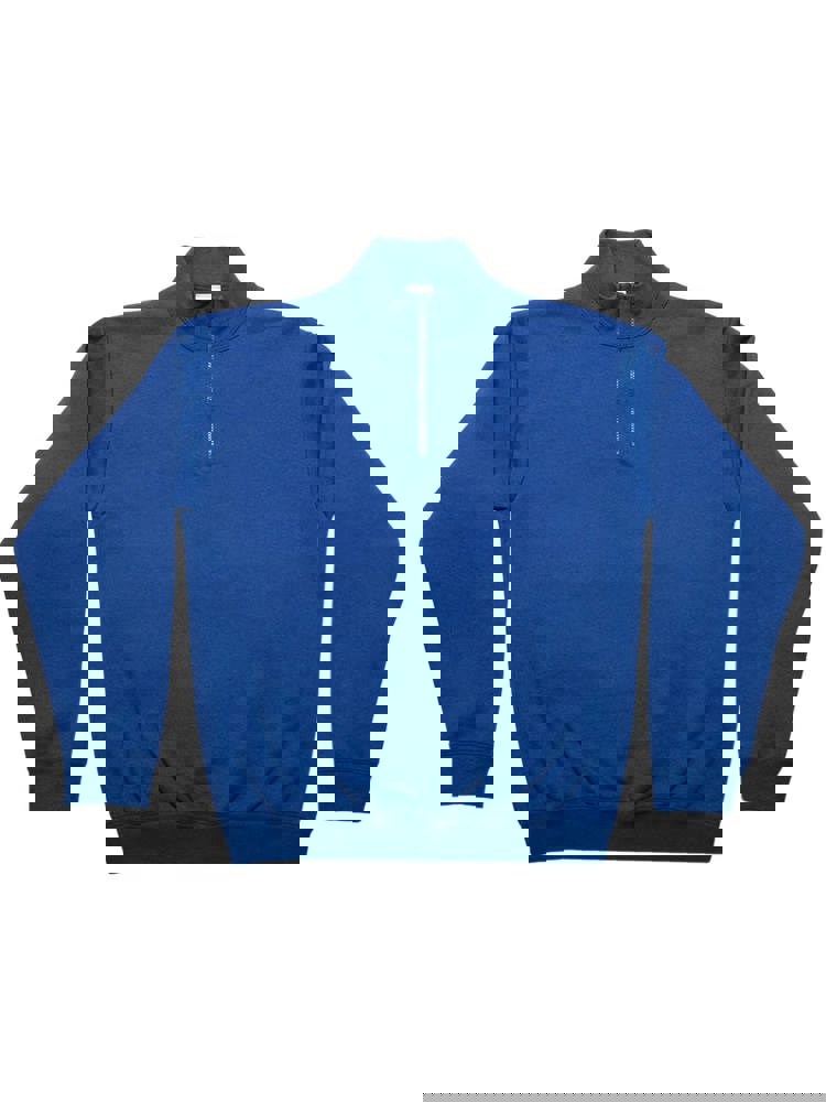 BS Ranger Pullover mit halbem Reißverschluss, 280 gr/m² - Royalblau (PMS 2145C)