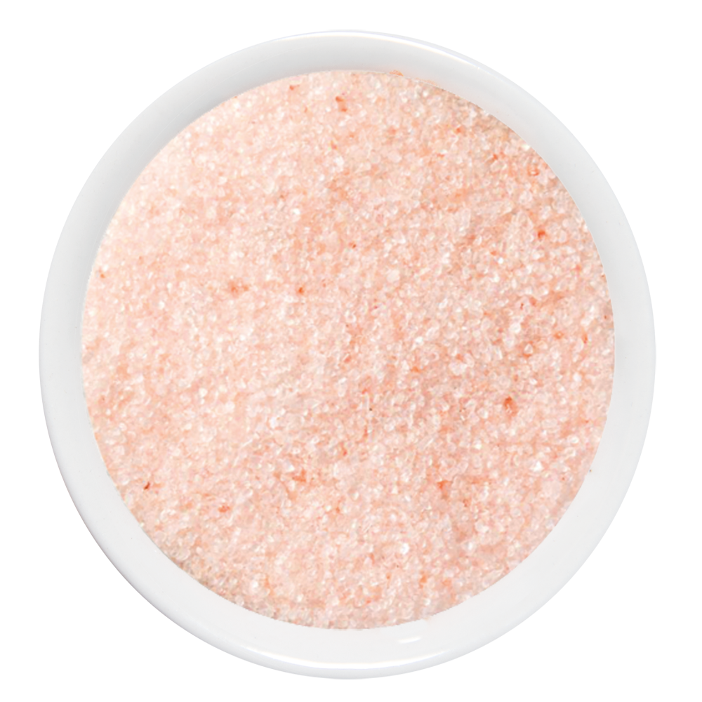 55 g Kristallsalz hell rosa im Glas