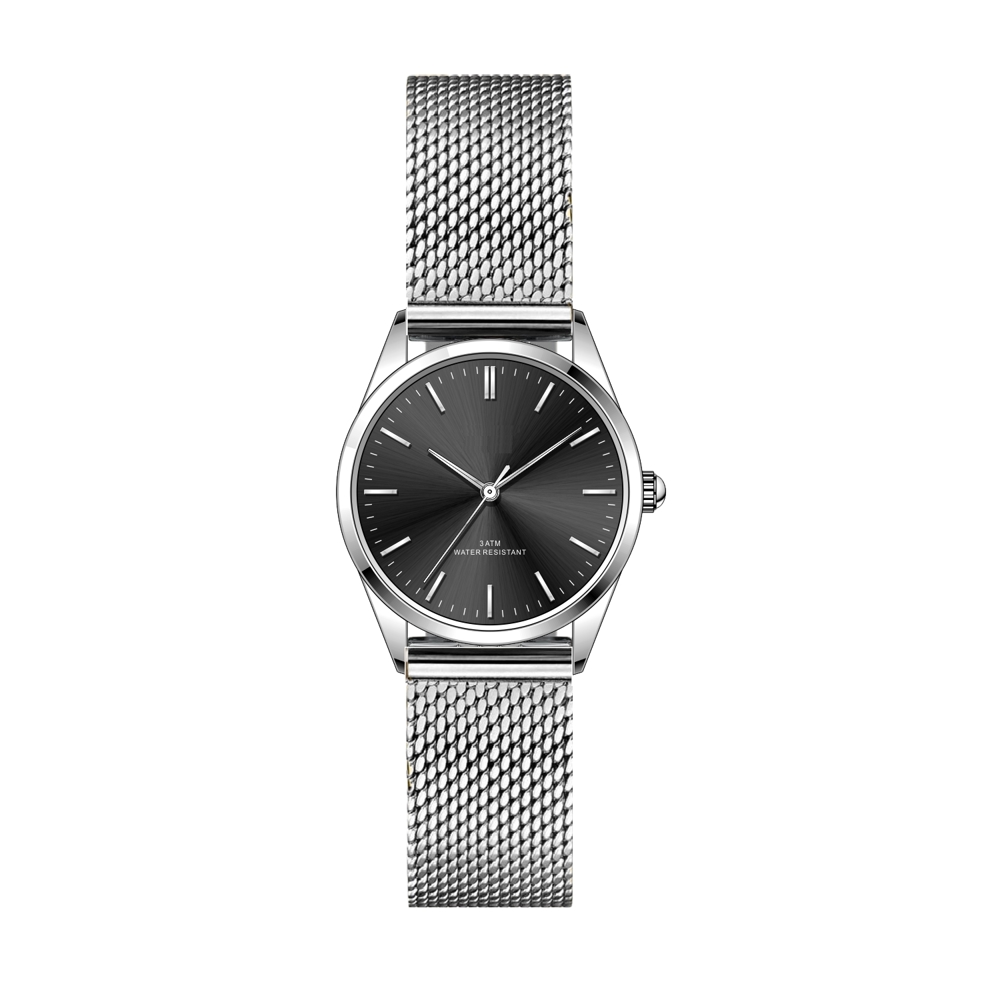 Armbanduhr Sofia ladies - Silber Schwarz