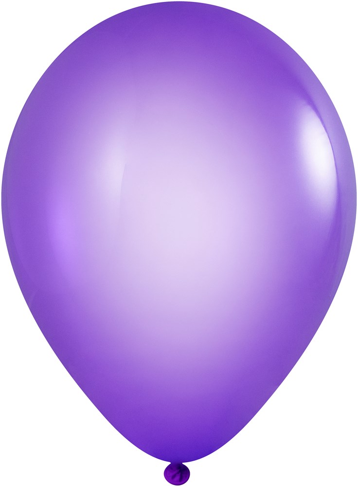 Ballons ohne Druck 85/95 cm - Ø 33 cm - 11 inch - Violett Kristall (3370) (± PMS 2617)