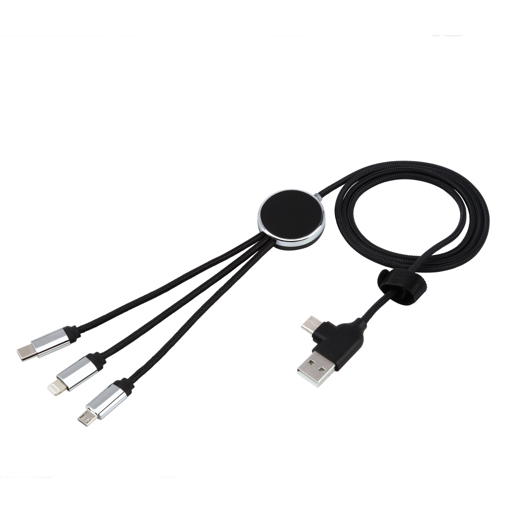 3-in-1 Ladekabel Flexibel