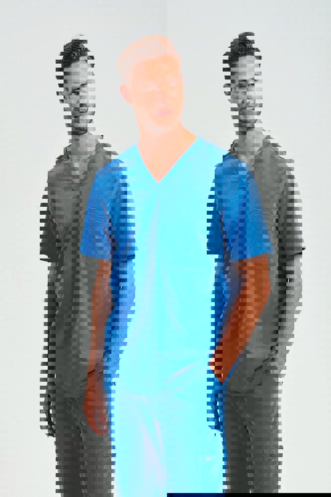 NN200 - Stretch-Tunika für Herren mit kurzen Ärmeln