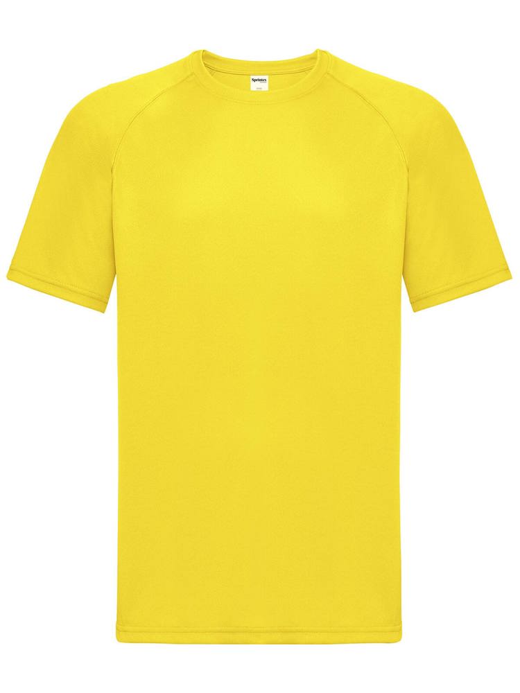 SP Run Sportshirt, 140 g/m2, 100 % Polyester - Gelb