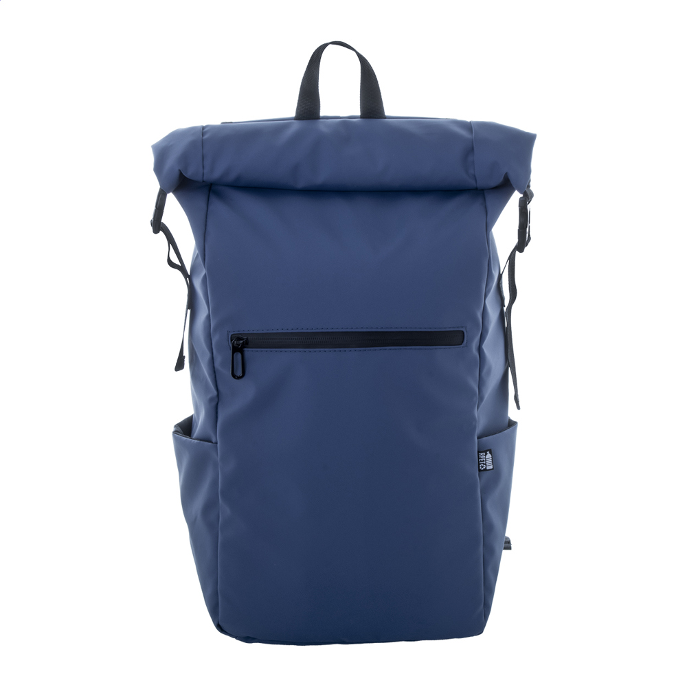 Astor - RPET-Rucksack - dunkelblau