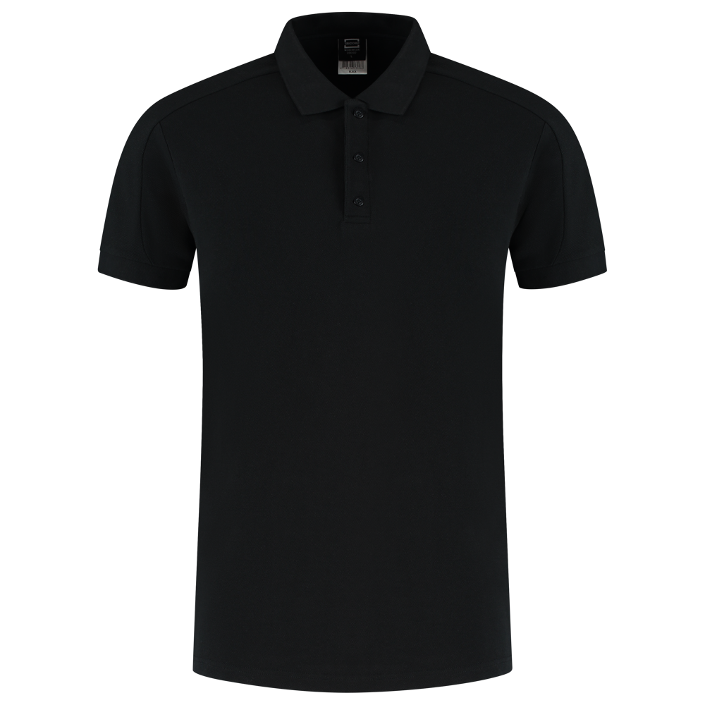 Poloshirt Redefined Industriell Waschbar - Black