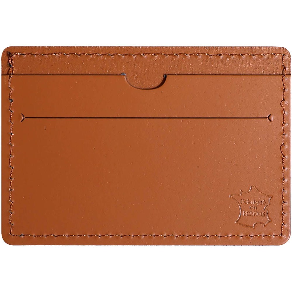 Citizen Green Tintin Kartenetui aus recyceltem Leder - braun