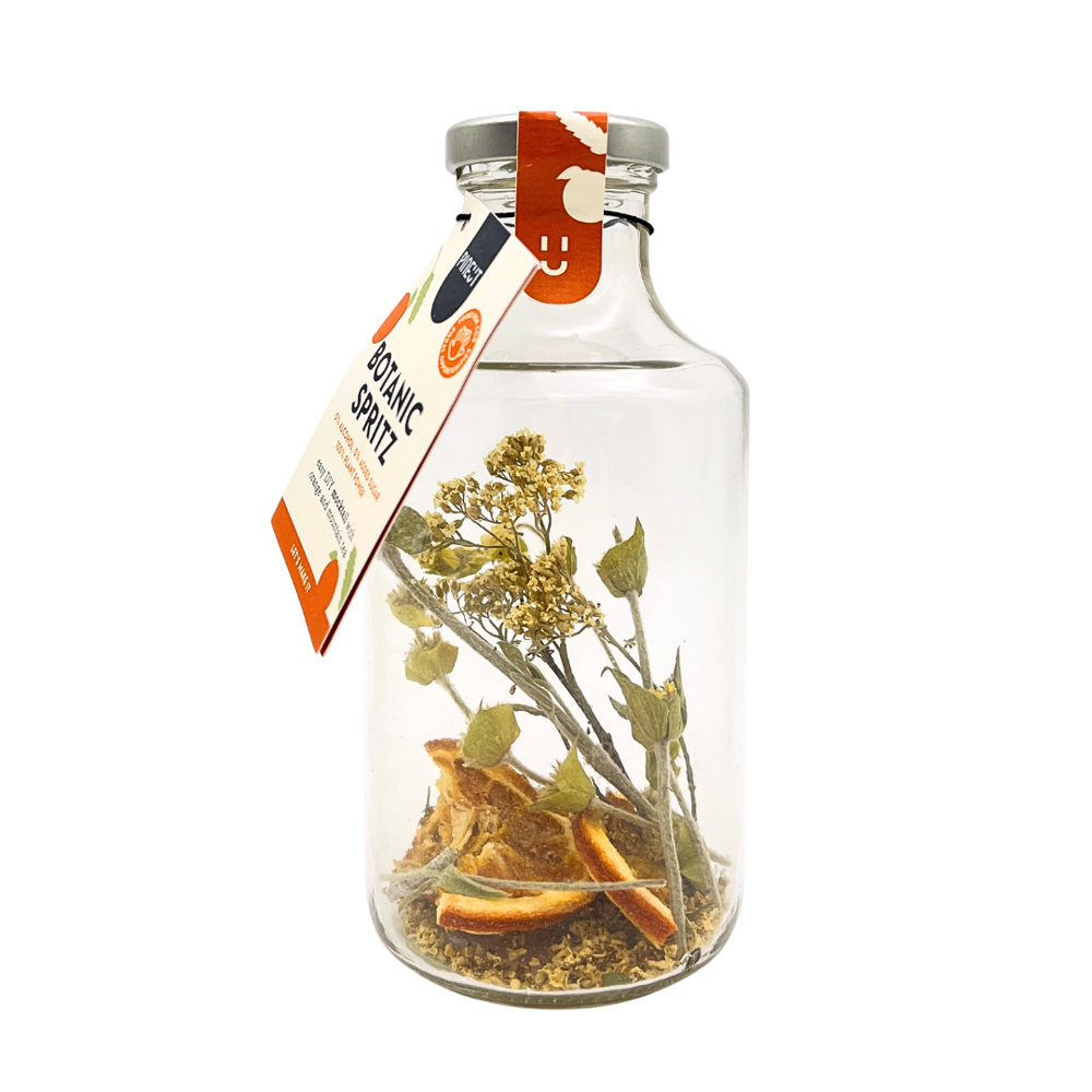 Botanic Spritz Mocktail | Orange Yarrah Holunderblüte | Alkoholfrei