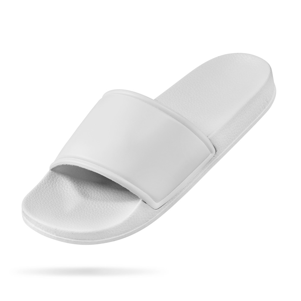 Badelatschen Unveredelt Classic Weiß