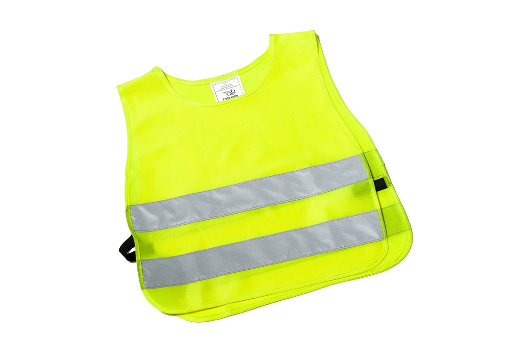 P990 - Fluo Sicherheitsjacke Sprunganzug Kinder - Fluo Gelb