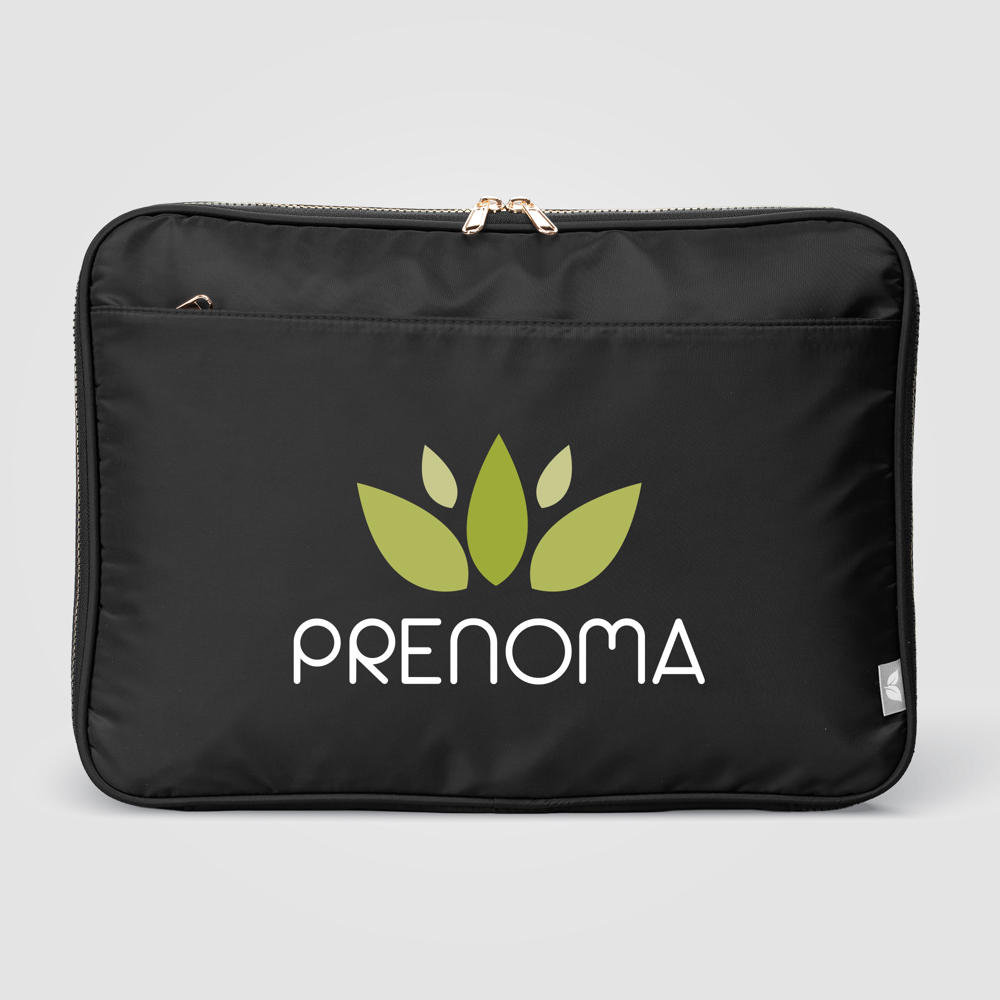 Aurelia Laptop-Hülle aus recyceltem Material - 15 Zoll - Schwarz (#000000)