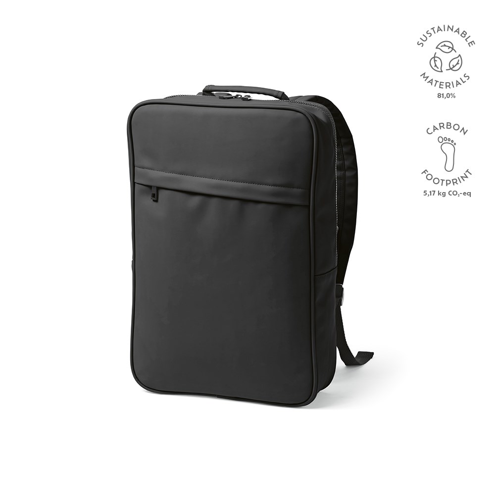 Amsterdam 16L Rucksack aus rPU uns rPET. Laptops bis 17"