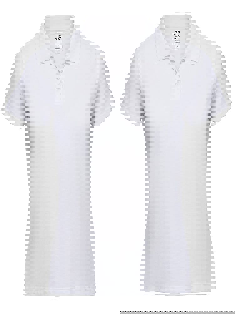 BS Evolution Damenpolo, 180 g/m2, 100 % Baumwolle - Weiß (WHITE)