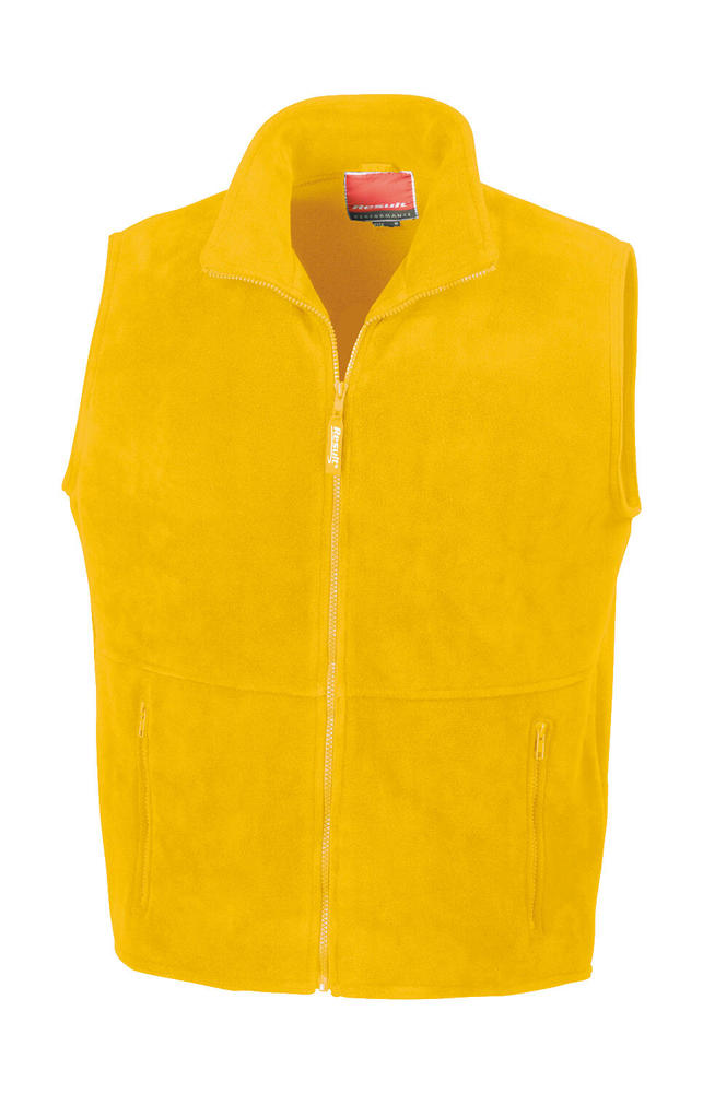 Fleece Bodywarmer - Yellow