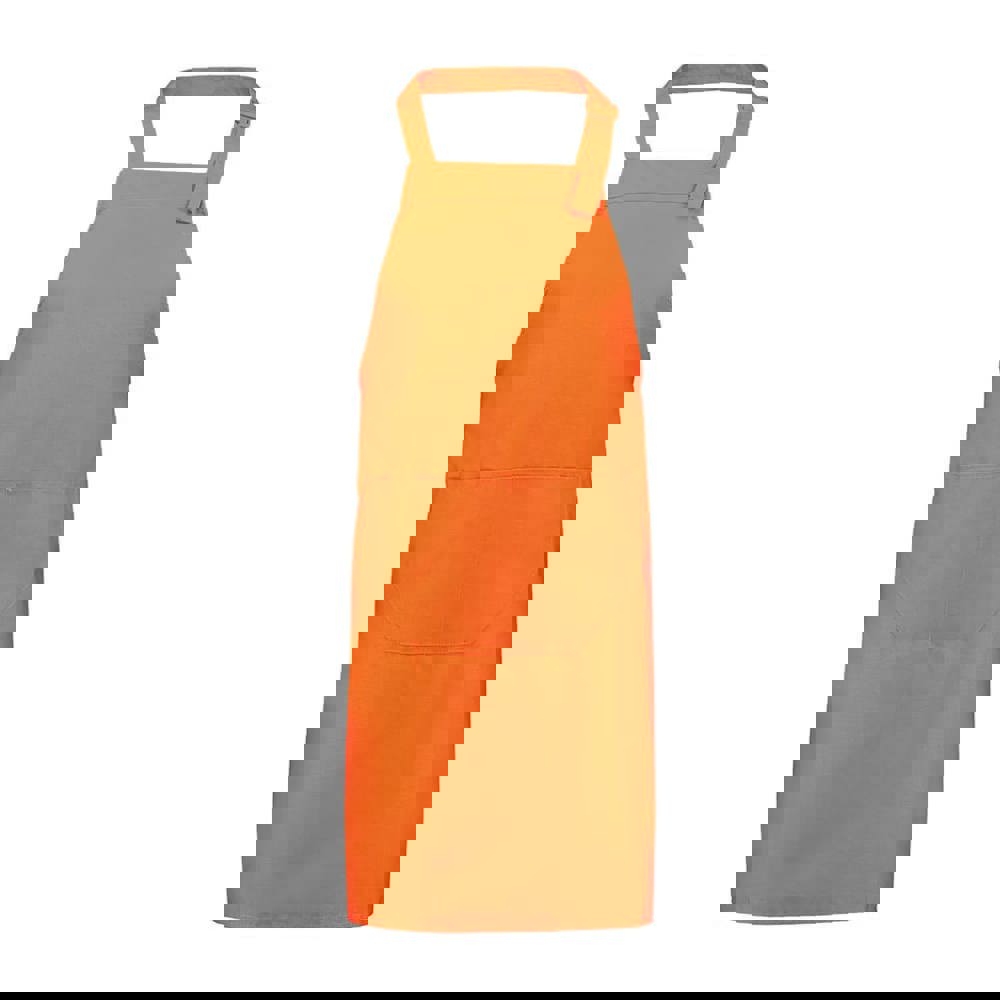 Latzschürze 75x85 cm - Orange (PMS 165c) / Orange