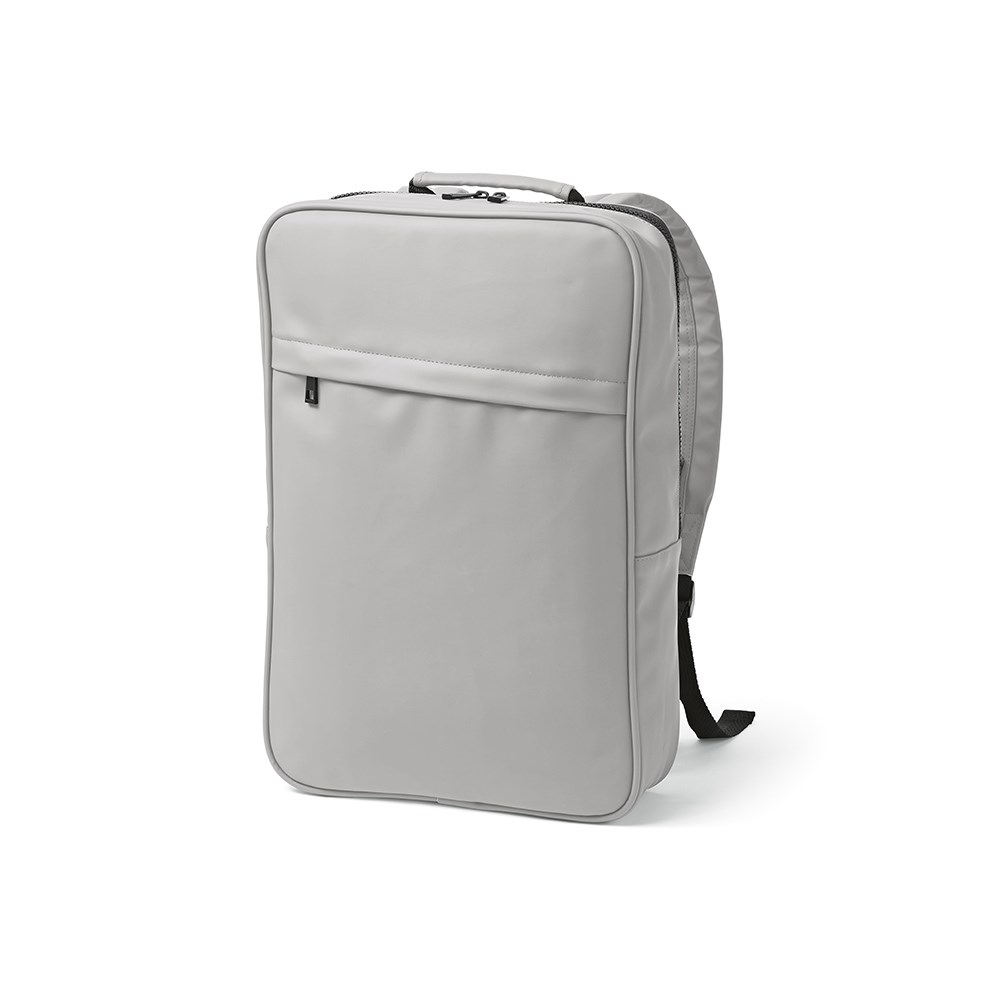 Amsterdam 16L Rucksack aus rPU uns rPET. Laptops bis 17" - Hellgrau