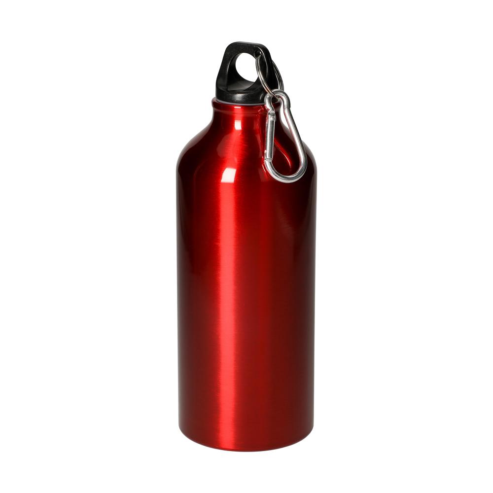 Aluminiumflasche "Sporty" 0,6 l - rot